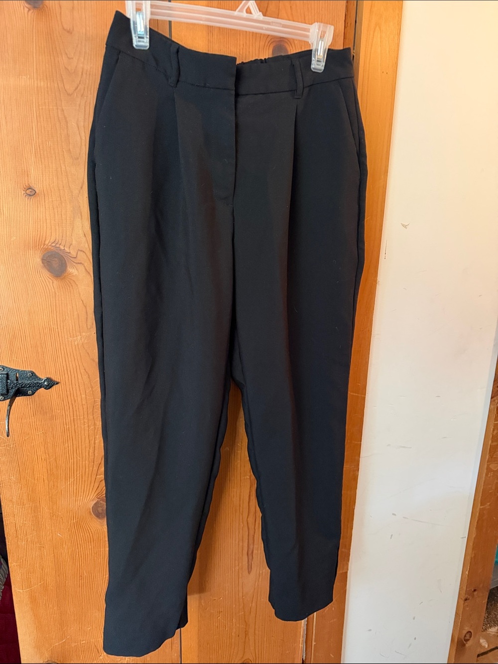 GAP Black Men's Dress Pants - Tapered Front